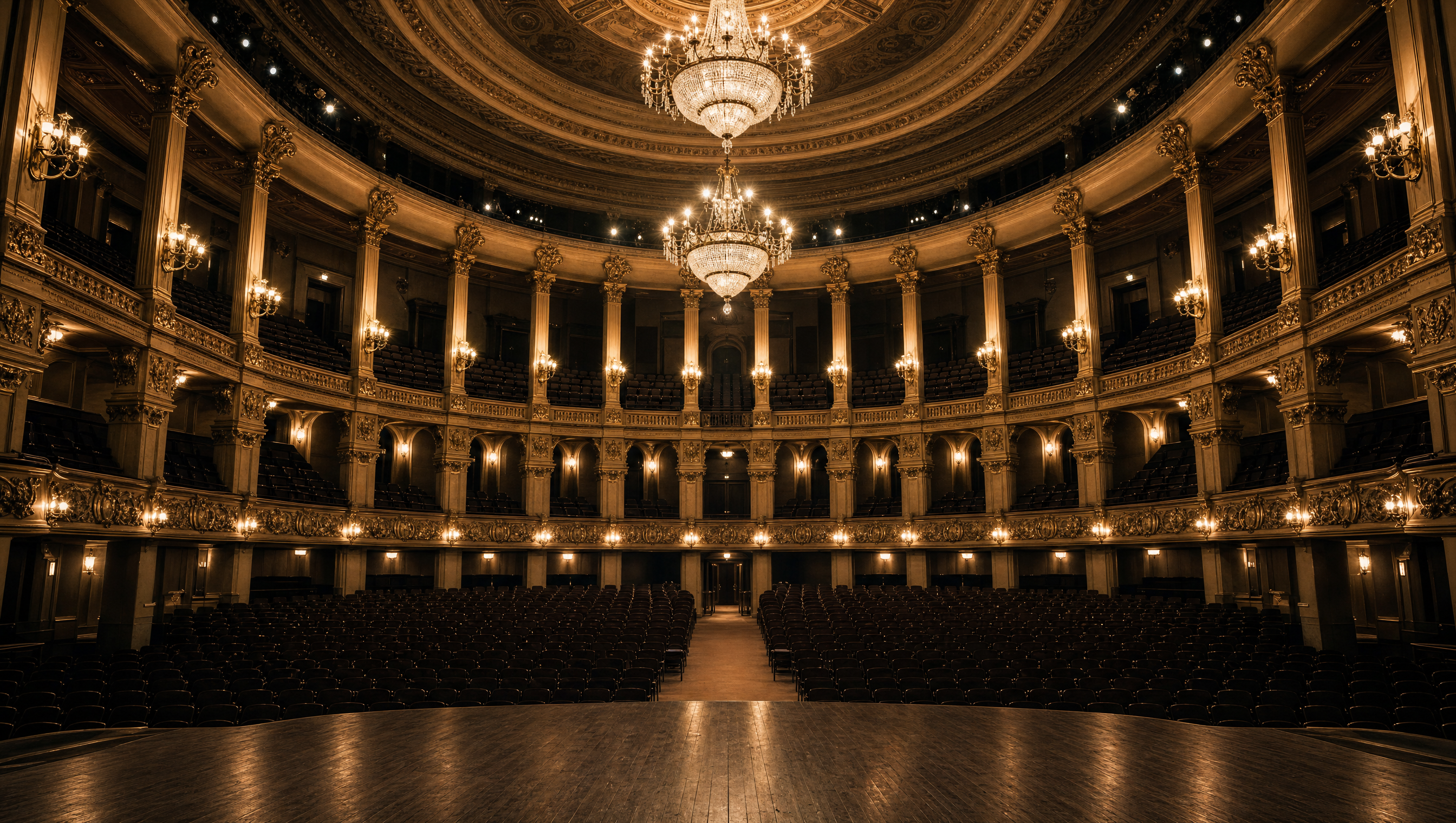 Concert hall interior